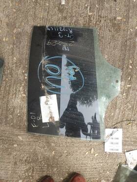 278-50359bl Bmw 2009-2015 740i 750li 760i Rear Left Driver Side Door Window Glass Oem