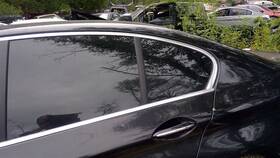 279-50291al Bmw Driver Left Rear Door Vent Glass Green Tint Fits 11-16 528i 22453