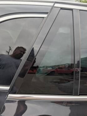 279-56890r Bmw Passenger Rear Door Vent Glass Privacy Tint Fits 14-18 X5 897309