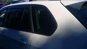 284-50242dl Bmw No Shipping Driver Left Quarter Glass Without Privacy Tint Fits 07-13 X5 7