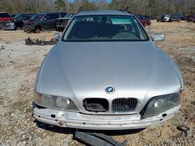 284-58614r Bmw Passenger Quarter Glass Station Wgn Black Trim Fits 99-03 540i 309225