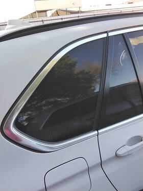 284-59522br Bmw Local Pickup Only Passenger Quarter Glass Privacy Tint Fits 14-18 X5 14050