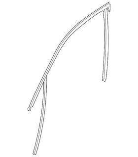 Bmw 51-33-7-437-771 Genuine Run Channel
