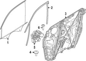 51-33-9-451-281 Bmw Genuine Run Channel