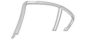 51-34-8-212-523 Bmw Genuine Upper Trim