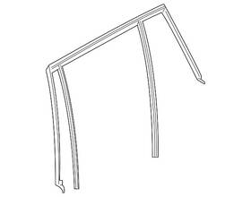 Bmw 51-35-7-437-807 Genuine Run Channel