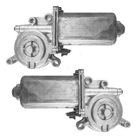 1551-6526 Brock 1551-6525 Set Front Power Window Regulator Lift Motors For 84-05 Gm Various Pickup Suv