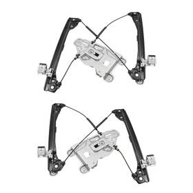 1552-0042lr Brock Power Window Regulators Set Fits 2010-2011 Equinox Terrain Pair Front With Motors