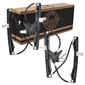 3552-1740lr Brock Set Front Power Window Regulators With Motor For Explorer And Sport Trac Mountaineer