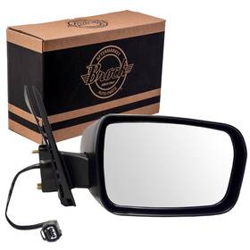 9336-5071r Brock New Passengers Power Side View Mirror Glass Housing 04-08 Mitsubishi Galant