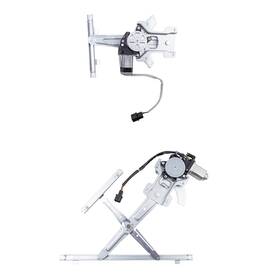 9552-0008rc2 Brock Pair Of Power Window Regulators With Motor Fit 2008-2011 Lancer Built To 2/11
