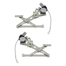9552-0024lr Brock Pair Set Rear Power Window Regulators And Motors For 05-09 Subaru Legacy Outback
