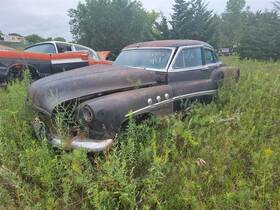 280.gm4s51 Buick 51 Pair Of Vent Window Frames And Regulators