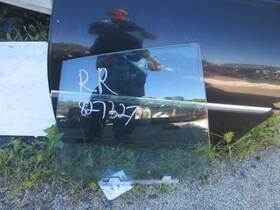 278-05362r Cadillac Passenger Right Rear Door Glass Fits 92 Seville 392489