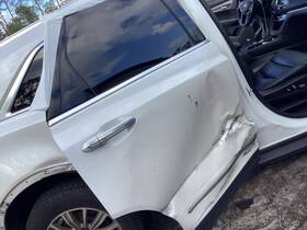 278-10055r Cadillac Passenger Right Rear Door Glass Fits 17-19 Xt5 7682892