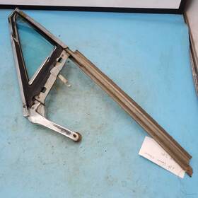 280.gm6u68 Cadillac Driver Left Front Door Vent Glass Fits 1968 Calais Two Hardtop 1168997