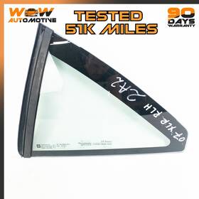 88956602 Cadillac 04-09 Xlr Rear Left Driver Side Quarter Window Glass Oem