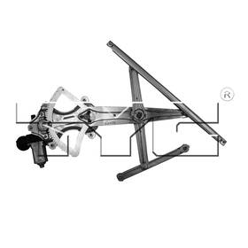 660289 Carquest Power Window Regulator With Motor For 05-15 Toyota Tacoma Pickup Front Right