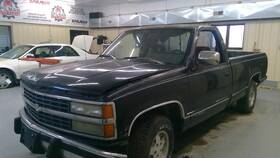 478687 Chevrolet Used Front Right Door Window Regulator Fits 1993 1500 Pickup El
