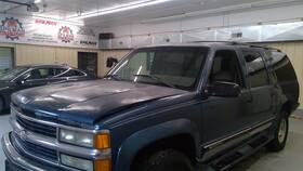 275-05805cr Chevrolet Truck Local Pickup Only Passenger Back Glass Door Non-heated Fits 92-99 Suburban 150