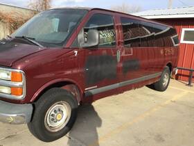 278-05429a Chevrolet Truck Local Pickup Only Rear Door Glass Hinged Fits 96-02 Express 1500 Van