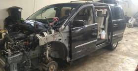 04717607ac Chrysler 2011-13 Town And Country Fl Quarter Window Motor Used Oem
