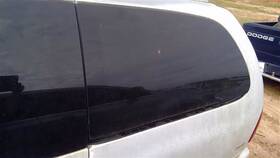 284-05457dl Chrysler Driver Quarter Glass Rear 119 Inch Wb With Sliding Door Fits 96-00 Caravan 215044