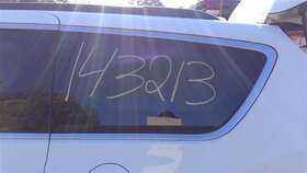 284-10026l Chrysler Driver Quarter Glass Privacy Tint Without Antenna Fits 17-19 Pacifica