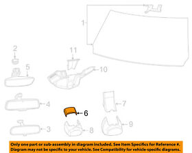 6bk12tx7aa Chrysler Oem 2019 1500 Windshield Glass-upper Cover