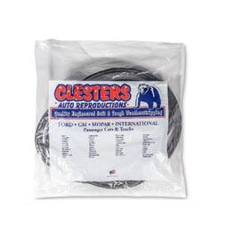 8570-a Clesters Glass Setting Channel For Chevrolet Impala 65-66 With Gasket Washers