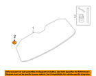 Czu000010 Land Rover Oem Glass Spacer