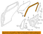 D10e72605 Mazda Oem Window Channel Right