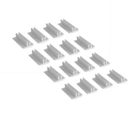 C9zz-6521496-s Daniel Carpenter Reproductions 1969-1970 Ford Mustang Plastic Door Window Alignment Guides - Set Of 16