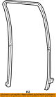 Dc3z2625767a Ford Oem Super Duty Window Channel Left