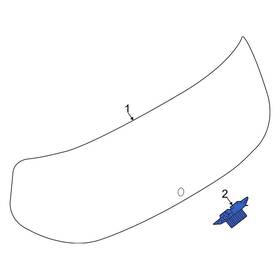 68202205aa Dodge Oe For Hornet 2023-2025 Back Glass Spacer