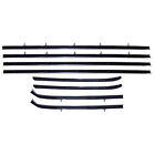 4012-423-731s Door Window Guide Felt Fits 1973-1974 Buick Apollo