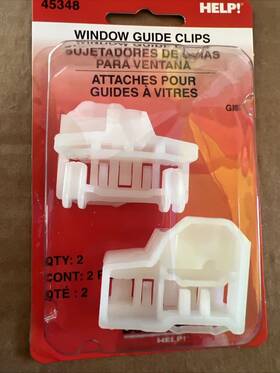 45348 Dorman/help Window Guide Clips Set Of 2pcs Gm Models