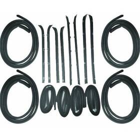 Kg1009-16 Fairchild Belt Weatherstrip And Window Channel Kit