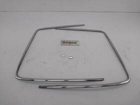 269.fi1g82 Fiat X1/9 X19 Pair Of Front Stainless Windshield Frames 1979 1980 1981 1982