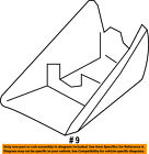 Fl3z17d550ab Ford Oem Cover