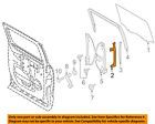 Fl3z1825797a Ford Oem Window Channel Left