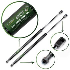 Fas-600-2-window Florida Auto Supply 2 Rear Glass Lift Supports Shocks For 2011-2016 Jeep Wrangler With Factory Hardtop