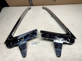 C2sb-6322222-b Fomoco Ford Oem Factory Original Chrome Frame 1961-1963 Thunderbird Wing Vent Pair Window Right Left Side 61 62 63 U3b-2