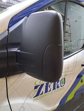 128-12351l Ford Lh Driver Side Door Mirror 2020 Transit25 Sku#4194843