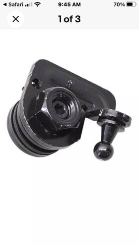 1l2z-7842146-bb Ford 02-05 Explorer Mercury Mountaineer Back Window Lift Support Bracket Nos