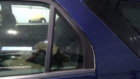 279-05491bl Ford Driver Left Rear Door Vent Glass Tinted Fits 05-07 Freestyle 487733