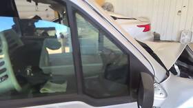 Ford 280-05305r Passenger Front Door Vent Glass Stationary Fits 10-13 Transit Connect 1712198