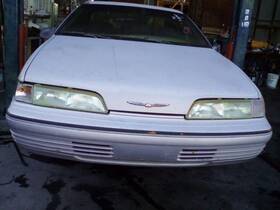284-05262cr Ford Passenger Right Quarter Glass Bright Moulding Fits 89-97 Thunderbird