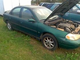 288-05371 Ford Roof Glass Fits 95-00 Contour 48962