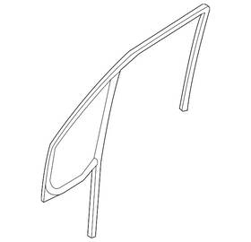 2t1z-5821597-a Ford Genuine Window Channel 2t1z-5821597-a Ford Genuine Window Channel